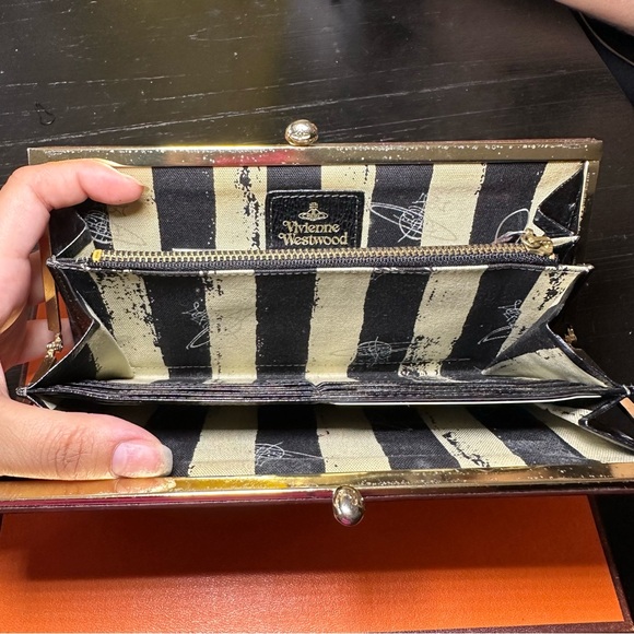 Vivienne Westwood black leather wallet - Picture 5 of 9